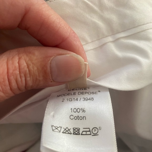 Celine Black Rose Garden Floral Chino Trousers - Picture 8 of 11